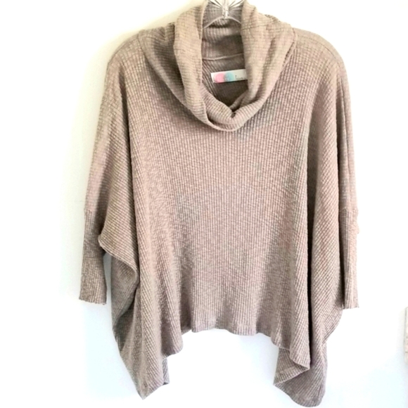 Free People crossover open back sweater - Picture 2 of 6